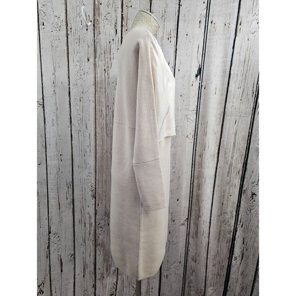 PLK Women's Large Club Monaco 100% Wool Knit Sweater Dress W Silk Accent NWOT - Picture 6 of 12